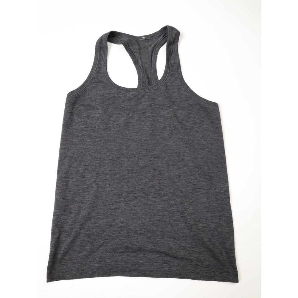 Lululemon Swiftly Tech Racerback Tank Dark Gray Size 10 Athletic Workout Top